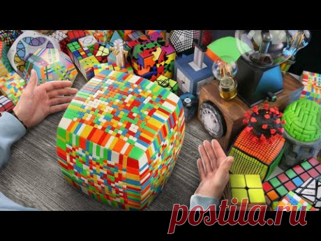 Решаю САМЫЕ КРУТЫЕ КУБИКИ РУБИКА И НЕВОЗМОЖНЫЕ ГОЛОВОЛОМКИ 24 часа