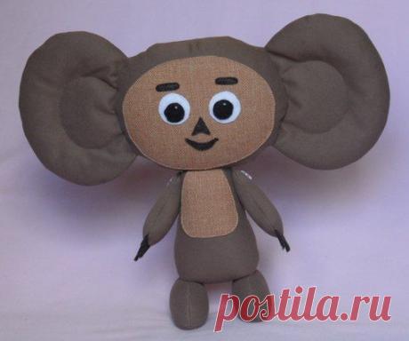 Чебурашка. Ручная работа