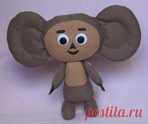 Чебурашка. Ручная работа