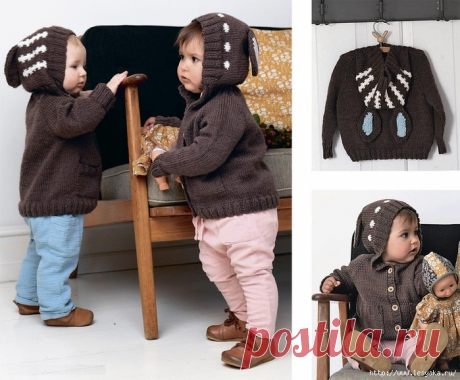Кофта «Зайчик» для маленького озорника — HandMade