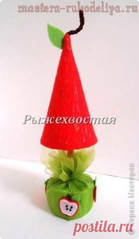 Мастера рукоделия - рукоделие для дома. Бесплатные мастер-классы, фото и видео уроки - Мастер-класс по шитью из фетра: Елка-яблочко