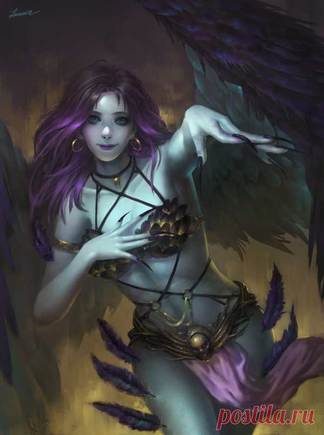 ArtStation - Nysis (Dungeons & Dragons), Luminita Pham