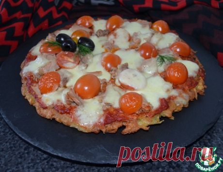 Картофельная пицца
