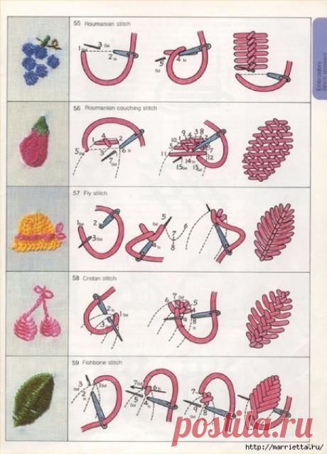 Большое количество стежков для вышивки — DIYIdeas