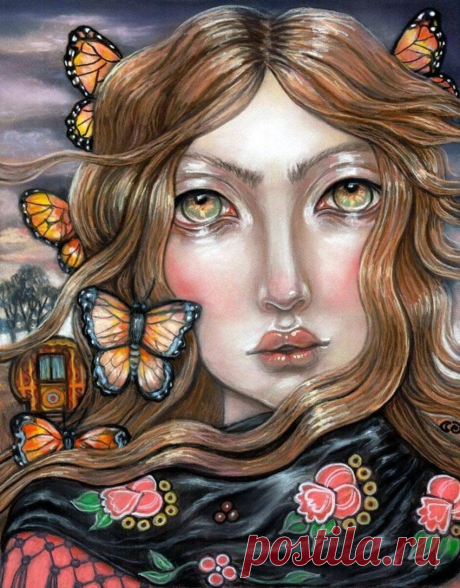 Художница Тэмми Мэй Мун (Tammy Mae Moon Art)