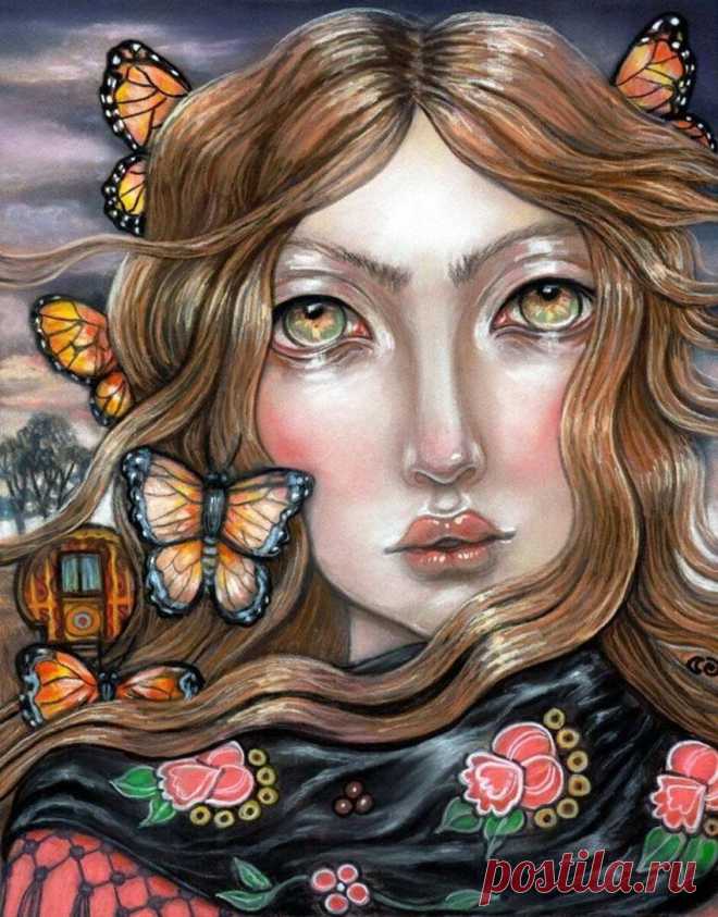Художница Тэмми Мэй Мун (Tammy Mae Moon Art)