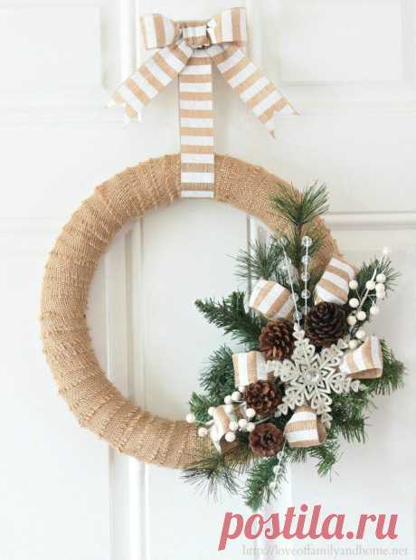 50 Burlap Christmas Decorations |