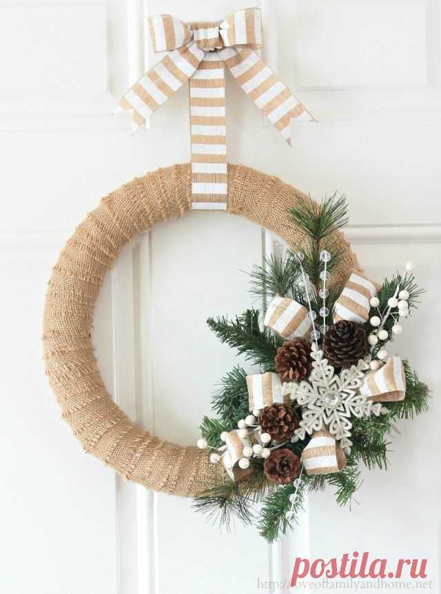 50 Burlap Christmas Decorations |