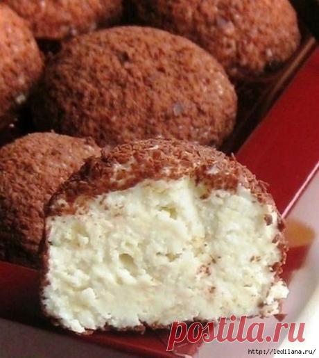 Рецепт Конфеты из творога. Очень вкусно!