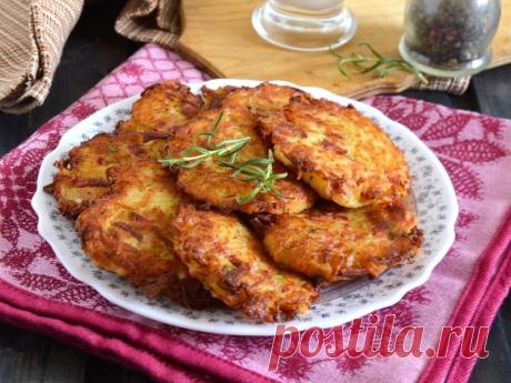 Драники картофельные с колбасой , пошаговый рецепт белорусской кухни, фото и видео