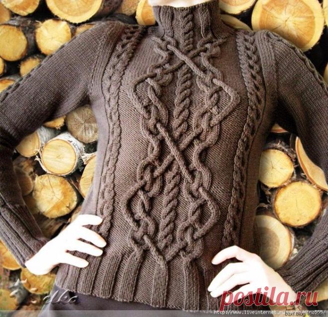 Теплое вязание