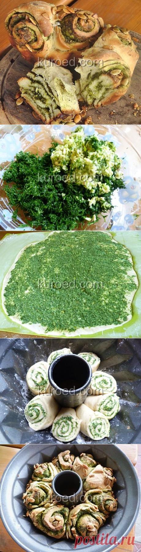 РЕЦЕПТЫ | Булочки с чесноком и укропом из дрожжевого теста на пиве