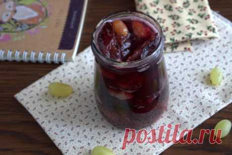 Варенье из винограда и сливы на зиму | CityWomanCafe.com
