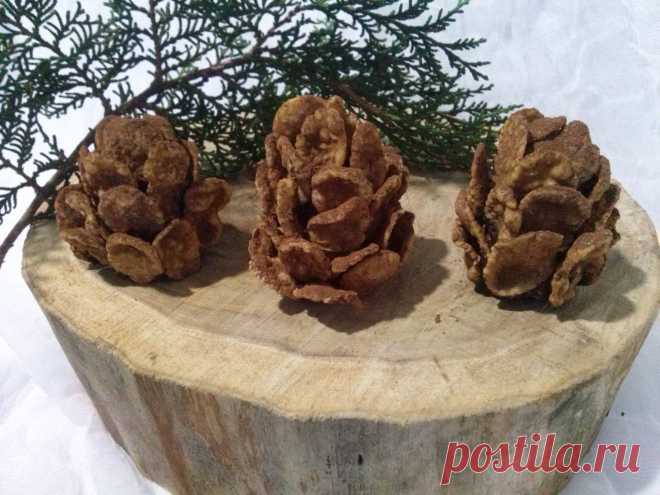 Десерт " Сосновая шишка"!