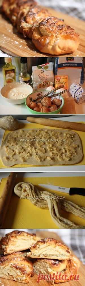 Творожная коса с марципаном | Магия кулинарии в Европе