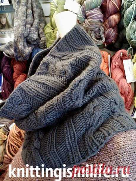 Снуд с косами City Creek Cowl
