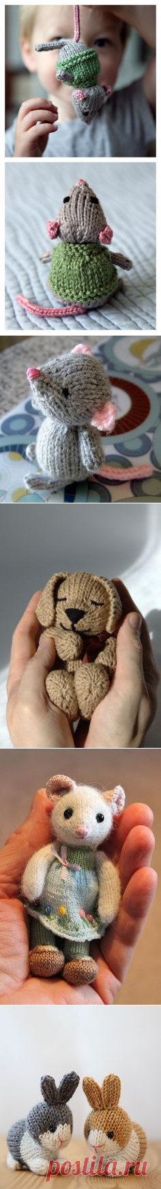 (18) Free Furry Fairies Christmas Ornament Knitting Patterns