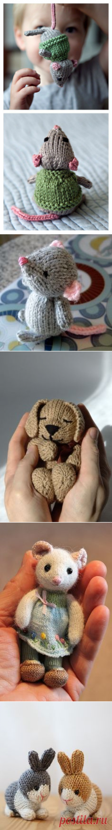 (18) Free Furry Fairies Christmas Ornament Knitting Patterns