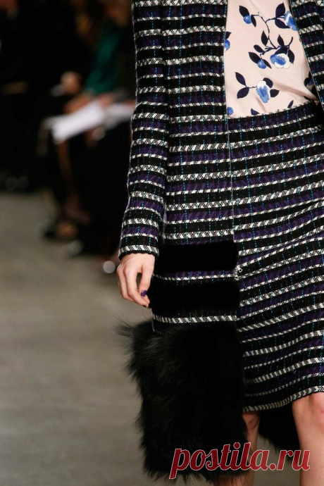 ДЕТАЛИ Oscar de la Renta осень-зима 2015/2016