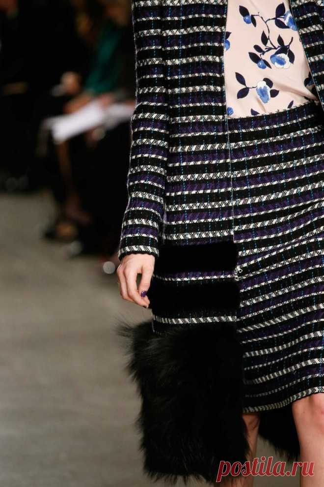 ДЕТАЛИ Oscar de la Renta осень-зима 2015/2016