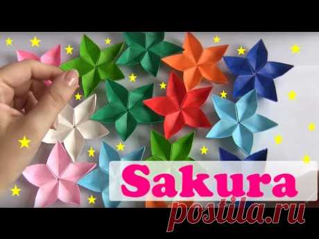 FLOR DE ORIGAMI SAKURA