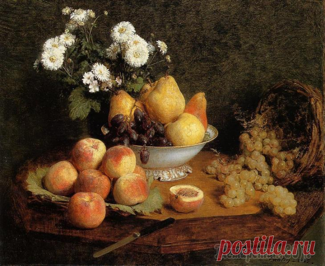 Цветы Анри Фантен-Латура