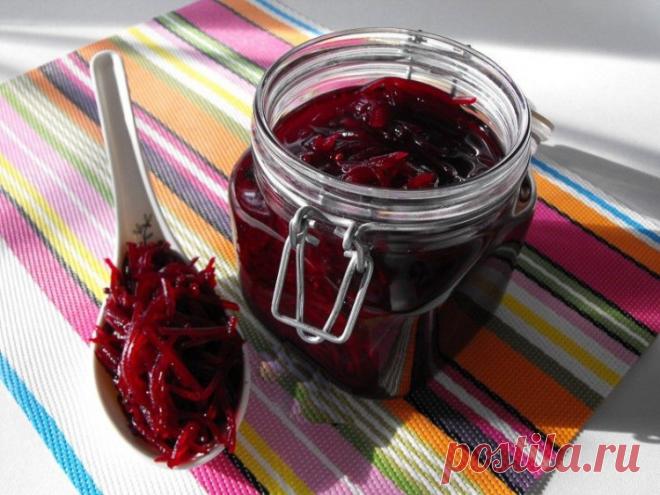 заготовка свеклы на зиму / Простые рецепты