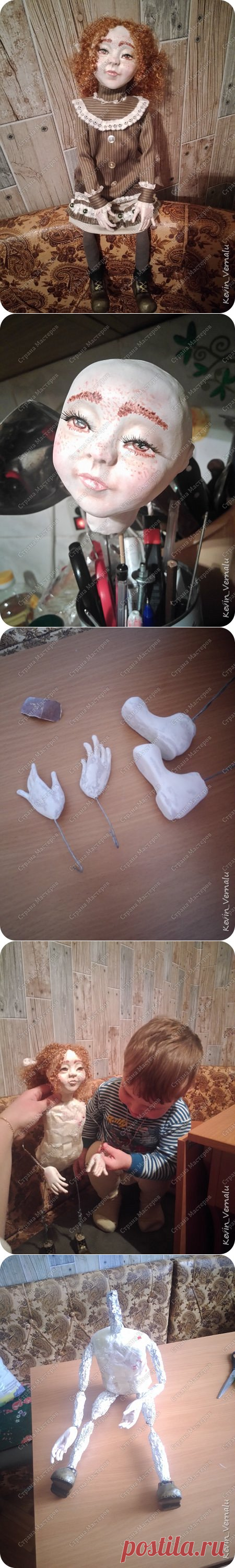 Рыжая кукла+МК по туловищу | Страна Мастеров