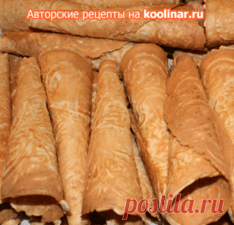 Трубочки вафельные (Krumkaker) рецепт с фотографиями