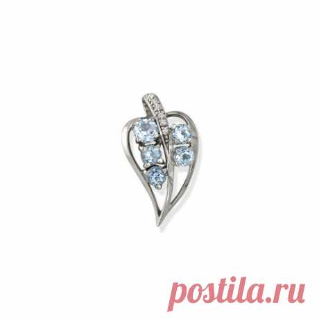ПОДВЕСКА Ag 925 (топаз) | Серебряный Слонъ 925