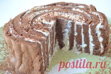 ТОРТ *ПЕНЁК* С ВАНИЛЬНО-ТВОРОЖНЫМ КРЕМОМ