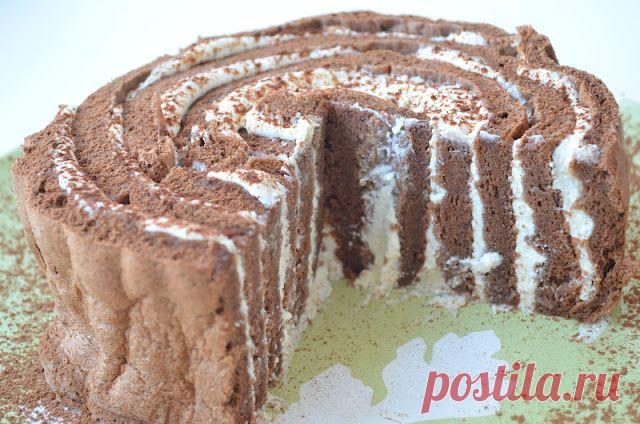 ТОРТ *ПЕНЁК* С ВАНИЛЬНО-ТВОРОЖНЫМ КРЕМОМ