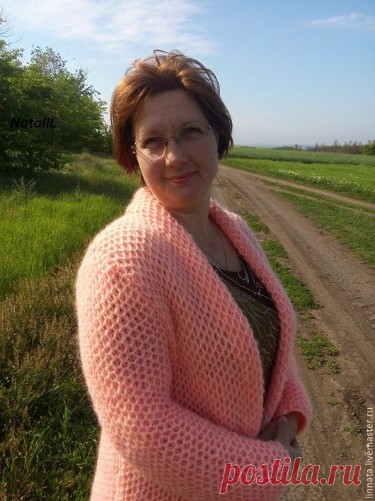 Купить Кардиган - соты 