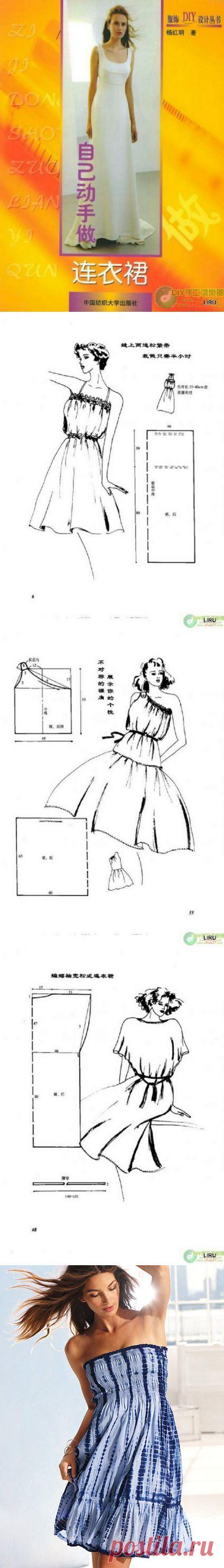 Выкройки летних сарафанов - Подруга иголка - ТВОРЧЕСТВО РУК - Каталог статей - ЛИНИИ ЖИЗНИ