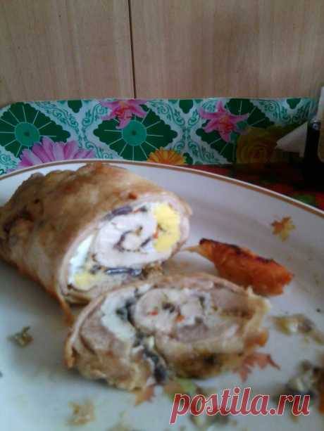 Куриный рулет