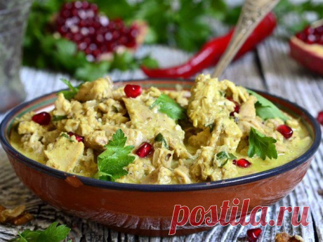 Сациви из курицы – грузинская кухня на вашем столе