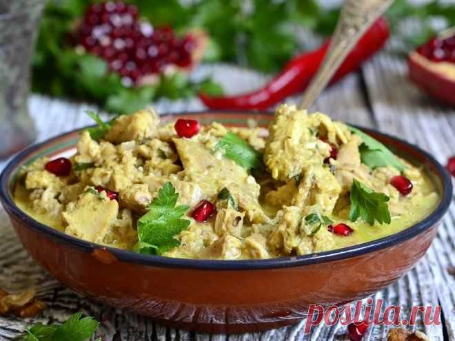 Сациви из курицы – грузинская кухня на вашем столе