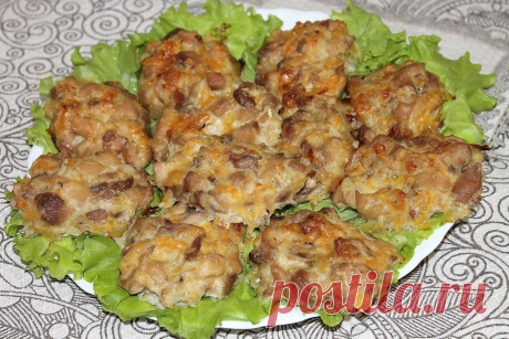 Рубленые котлеты в духовке из филе бедра курицы с сыром ... | Fresh.ru