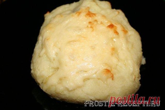 Картофельные котлеты с грибами и сыром запеченные в духовке