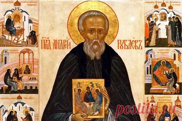 Андрей Рублев прославился своими иконами, среди которых наиболее известна "Троица", а также росписями храмов и книжными иллюстрациями.