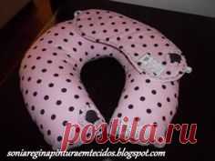 Cuello almohada paso a paso - Sonia Regina-tela Pintura - YouTube