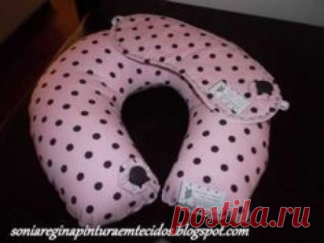 Cuello almohada paso a paso - Sonia Regina-tela Pintura - YouTube