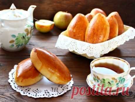 Сдобные пирожки с яблоками в духовке — рецепт с фото пошагово