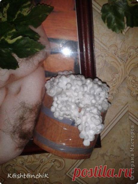 "Банщик". Панно. Текстильная скульптура | Страна Мастеров