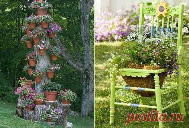 Как бесподобно оформить участок, используя деревянные доски и поленья На сегодняшний день украшать свой дачный участок стало очень модно. Ландшафтные дизайнеры предлагают всевозможные варианты преображения, начиная от банальных горшков с петуниями и заканчивая замыслова…