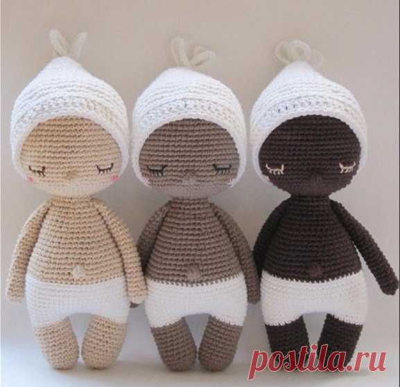 #амигуруми #пупсы_крючком #вязаниекрючком #natvitok_описания