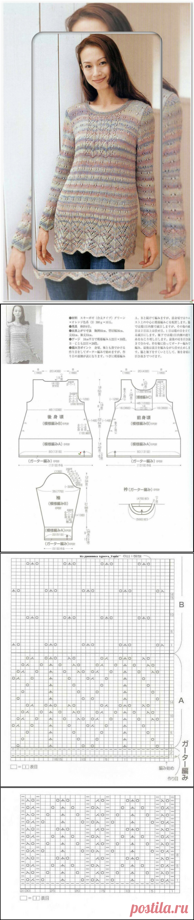 Вязание. Туники с ажурными узорами. Эти красивые модели непременно должны прижиться в вашем гардеробе | 101 СЕКРЕТ | Яндекс Дзен