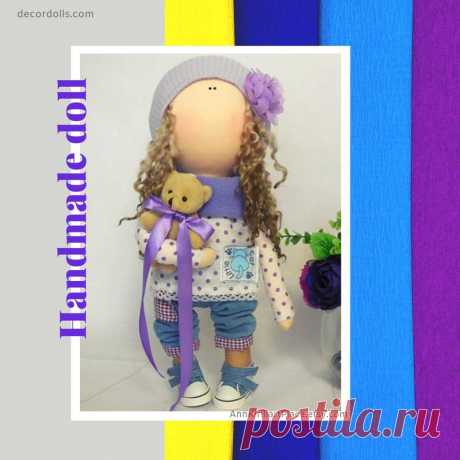 Room Decoration Doll Textile Doll Handmade Girl Gift Doll | Etsy