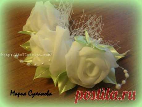 Роза из ткани своими руками (мастер-класс).
https://kollekcija.com/roza-iz-tkani-svoimi-rukami-master-klass-marii-suhanovoy/