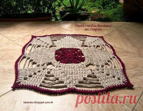 *КОВРИК КРЮЧКОМ*